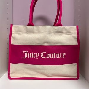 Juicy Couture Canvas Tote Bag
